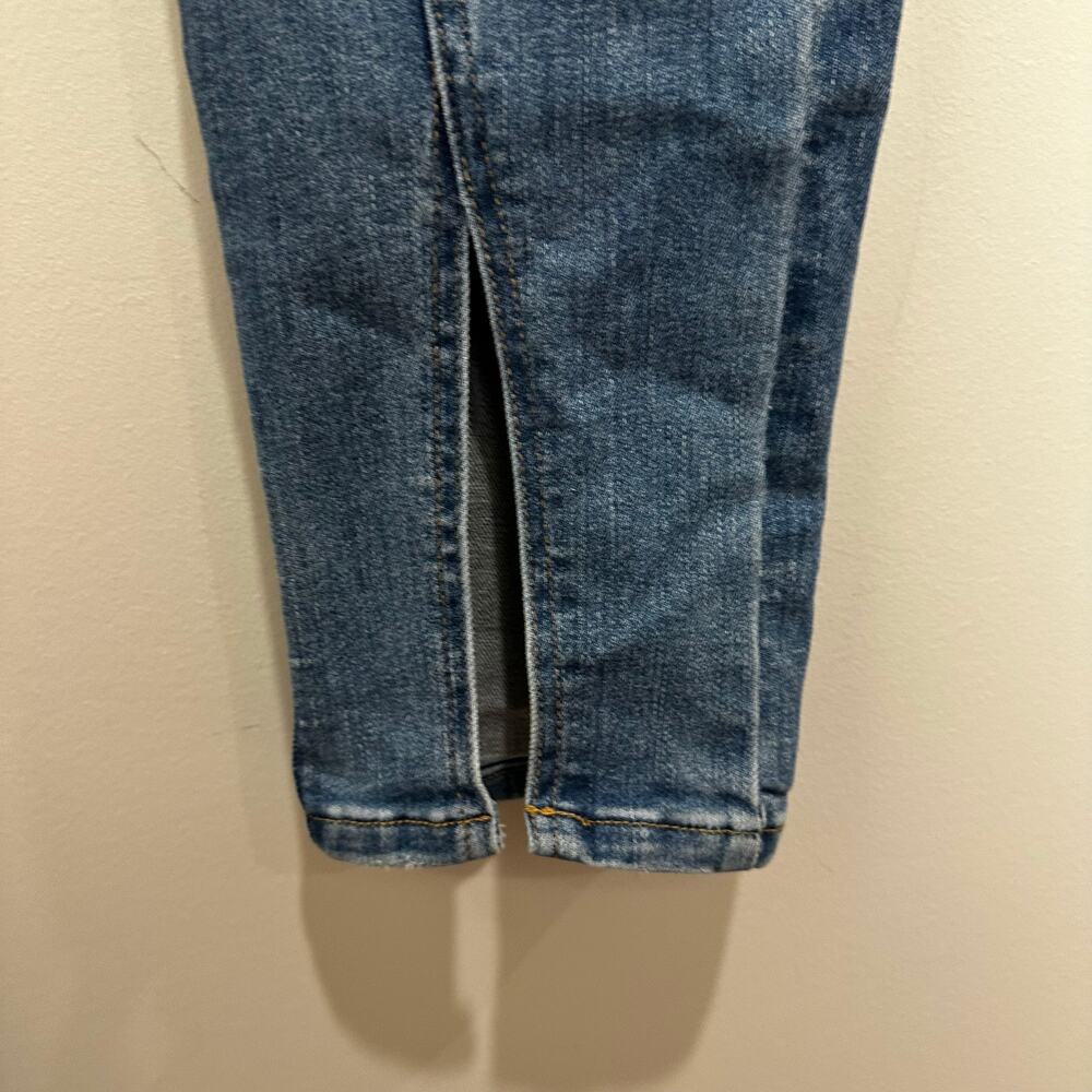 Flying Monkey High Rise Split Hem Straight Stretc… - image 8